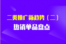 透过数据看选品,二类电商热销单品盘点,洞察二类电商推广新趋势(二)-信息流广告投放学习网